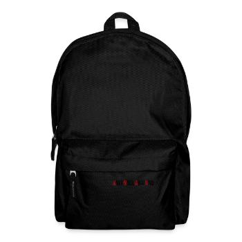 AchtColaAchtBier - Rucksack - Schwarz - Vorne