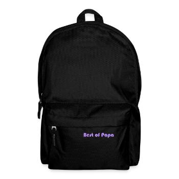 FATHER's DAY. HAPPY BIRTHDAY DAD. DAD. HAPPY BIRTHDAY. - Backpack - black - Front
