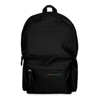 Battement de coeur rétro l’équilibre de l’âme - Sac à dos - noir - Devant