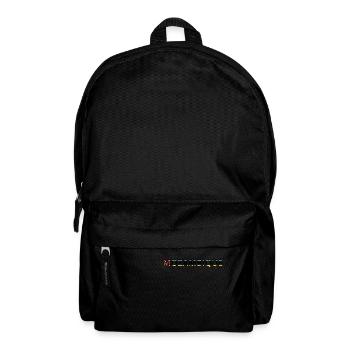 Drapeau mozamnique - Sac à dos - noir - Devant