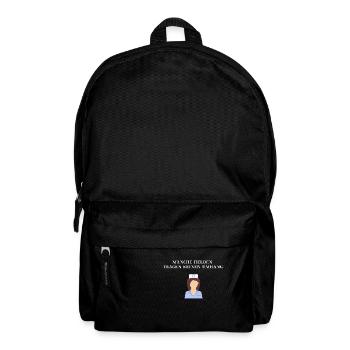 Krankenschwester Heldin Geschenkidee - Rucksack - Schwarz - Vorne