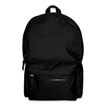 lgtb slim flag - Backpack - black - Front