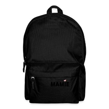 Bientôt mamie, Annonce grossesse mamie - Sac à dos - noir - Devant