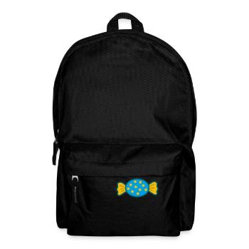 Süßigkeit Süßigkeiten - Rucksack - Schwarz - Vorne