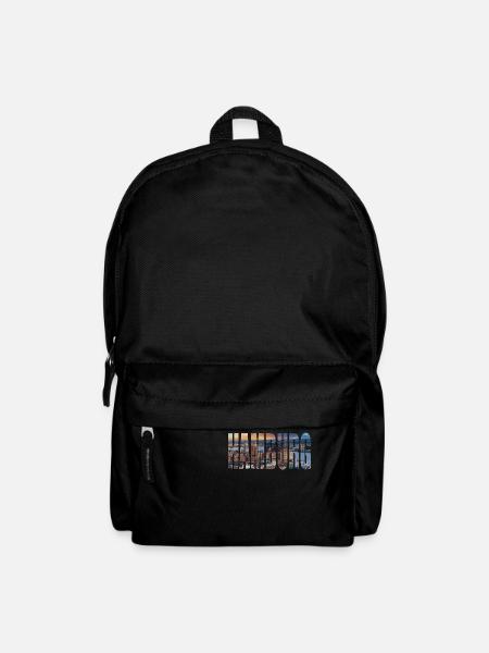 HAMBURG SKYLINE - Rucksack - Schwarz
