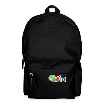 moin 18 2 - Rucksack - Schwarz - Vorne