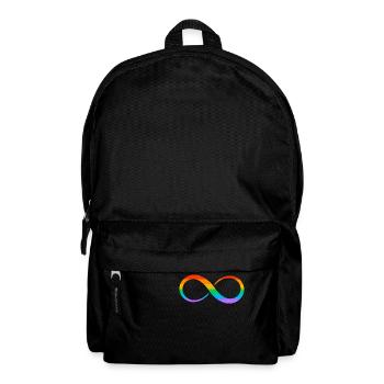 Gay Pride Parade LGBTQ+ Rainbow Flag Body Positive - Rucksack - Schwarz - Vorne