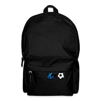 the world my foot football humour sport 24102 Z - Sac à dos - noir - Devant