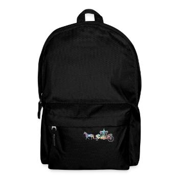 Carriage silhouette - Backpack - black - Front