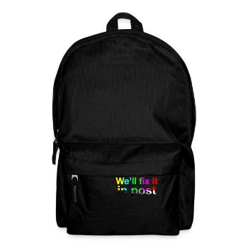 FixItInPost-Ziel - Rucksack - Schwarz - Vorne