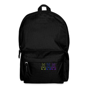 osterhase 3 - Rucksack - Schwarz - Vorne