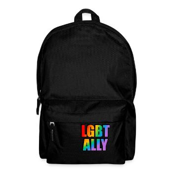 LGBT Ally - Backpack - black - Front