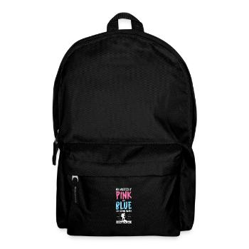 No Matter If Pink Or Blue This Hiking Family Belon - Rucksack - Schwarz - Vorne