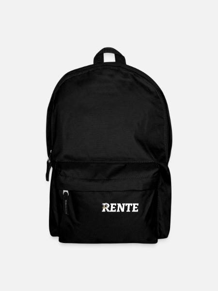 Rente - Ente Cartoon - Rucksack - Schwarz