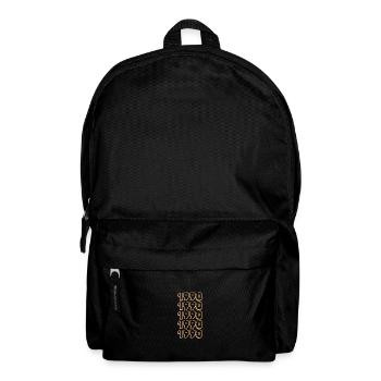 Année de naissance 1990 - Sac à dos - noir - Devant