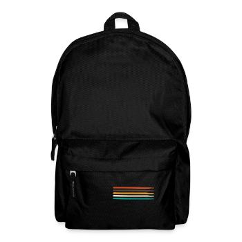 baguettes pour batteurs retro batterie vintage - Sac à dos - noir - Devant