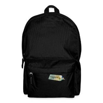5-Euro-Schein - Rucksack - Schwarz - Vorne