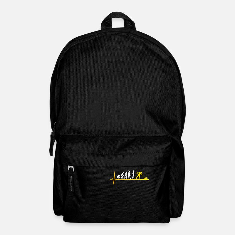Bowling Evolution Kegeln Herzschlag - Rucksack - Schwarz