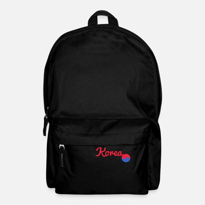 Korea red - Rucksack - Schwarz