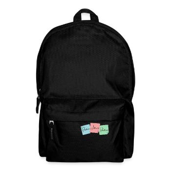 Law of Attraction - Postive Attracts Positive - Backpack - black - Front
