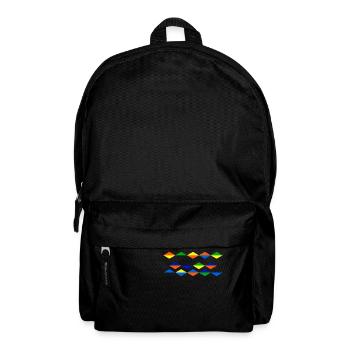 diamonds - Rucksack - Schwarz - Vorne