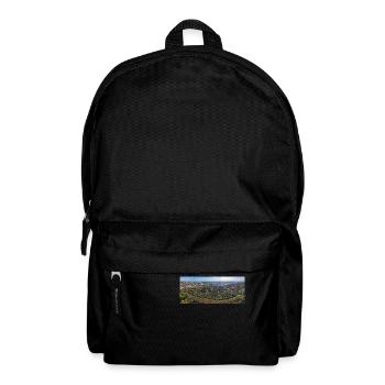 Eggarten von oben - Rucksack - Schwarz - Vorne