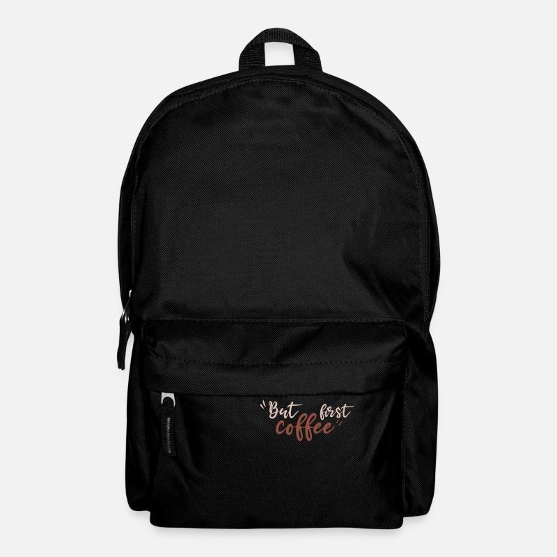 But first coffee - Backpack - black