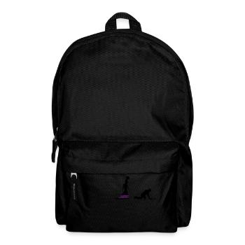 Wedding Newlyweds Leash - Backpack - black - Front