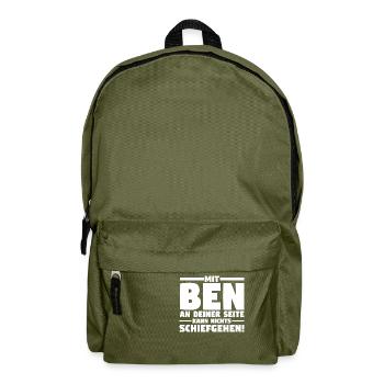 Vorname Ben - Rucksack - Olivgrün - Vorne