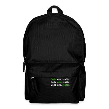 GEEK HUMOR LUSTIGER WITZ 2 - Rucksack - Schwarz - Vorne