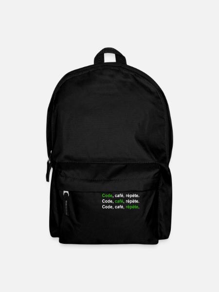 GEEK HUMOUR DRÖLES BLAGUE 2 - Sac à dos - noir