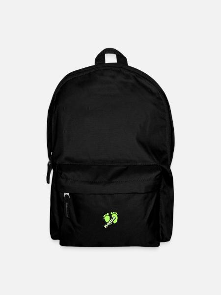 Geburt Florian - Rucksack - Schwarz