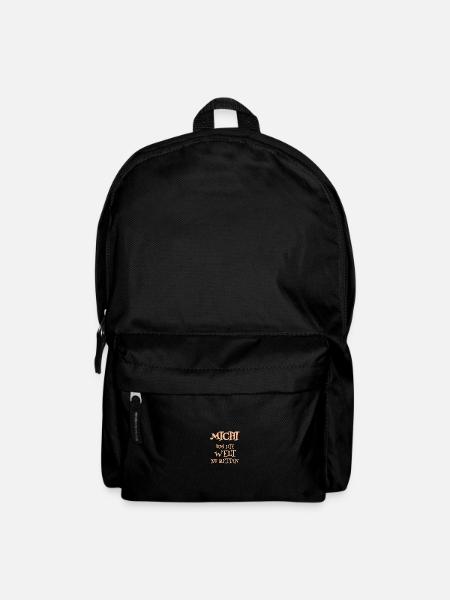 Geschenk für Michi - Rucksack - Schwarz