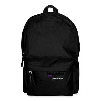 Boost Loading Please Wait - Rucksack - Schwarz - Vorne