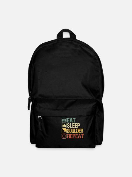 Bouldern - Rucksack - Schwarz