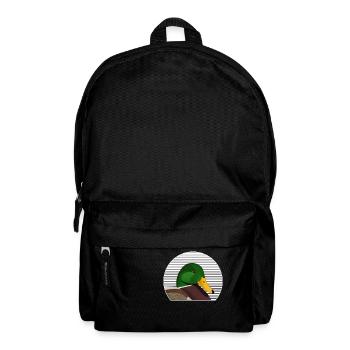 Stockente Vogel Vogelfreund Vogelbeobachter - Rucksack - Schwarz - Vorne