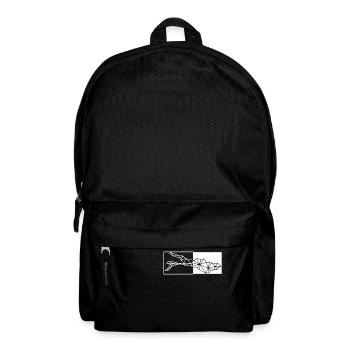 Bodensee | Polygon | Weiss - Rucksack - Schwarz - Vorne