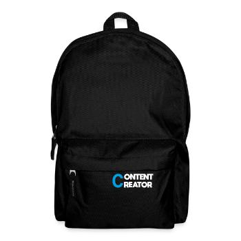 Content Creator - for all you creatives out there - Rucksack - Schwarz - Vorne