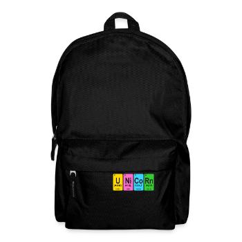 Licorne - Sac à dos - noir - Devant