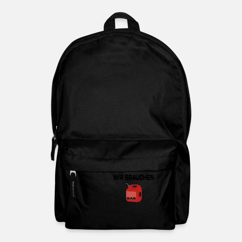 Wir brauchen Gas - Rucksack - Schwarz