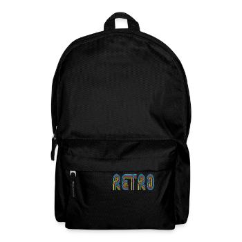 Rétro - Sac à dos - noir - Devant