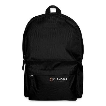 Oklahoma 2024 Sonnenfinsternis Souvenir 8. April - Rucksack - Schwarz - Vorne