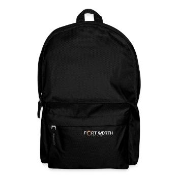 Fort Worth, Texas 2024 Sonnenfinsternis Souvenir 8. April - Rucksack - Schwarz - Vorne