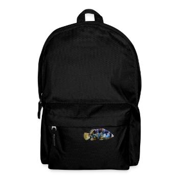 Fisch - Rucksack - Schwarz - Vorne