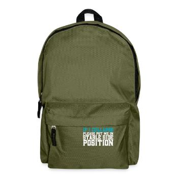 Running Vintage 26.2 Miles Marathoner Demi - Sac à dos - vert olive - Devant