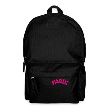 Paris - France - France - Eiffel Tower - Backpack - black - Front