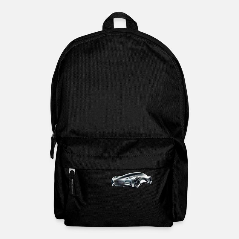 futuristisches Auto - Rucksack - Schwarz