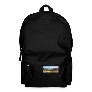 Landschaftsansicht des Strandes Kefalos Insel Kos Süd - Rucksack - Schwarz - Vorne