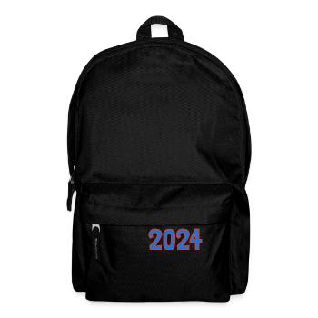 2024.Happy New Year. NEW YEAR'S EVE. NEW YEAR. - Backpack - black - Front
