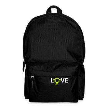 love 3d printing - Rucksack - Schwarz - Vorne